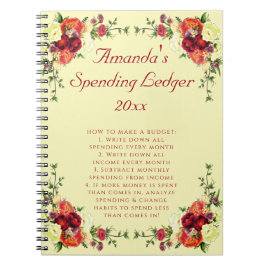 Florence Rozen Ledger Budget Notitieboek