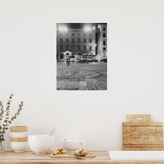 Florence 's nachts poster (Keuken)