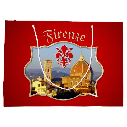 Florence - Santa Maria del Fiore Groot Cadeauzakje (Achterkant)