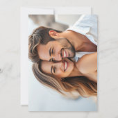 Florence stad skyline waterverf bewerkbare foto kaart (Achterkant)