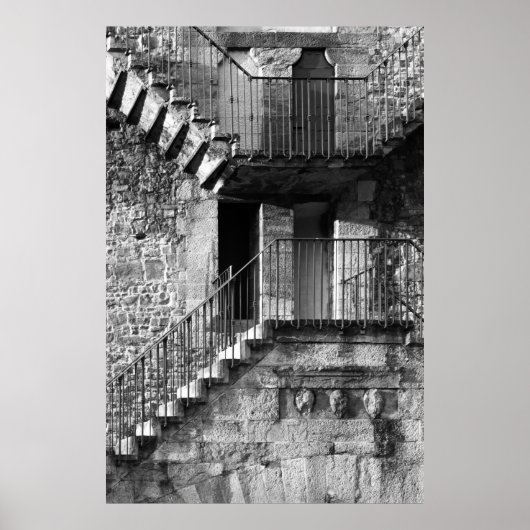 Florence Staircase Poster (Voorkant)