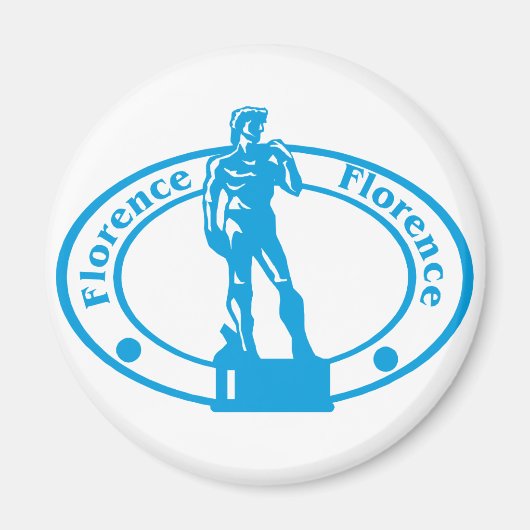 Florence Stamp Magneet (Voorkant)