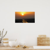 Florence Summer Sunset Poster (Keuken)