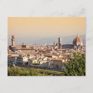 Florence sunset briefkaart