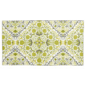 Florence-tegel in groen kussensloop (Voorkant-Links)