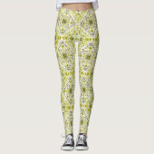 Florence-tegel in groen leggings (Voorkant)