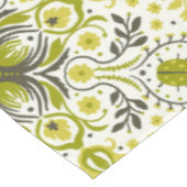 Florence-tegel in groen tafelkleed (Gekanteld)