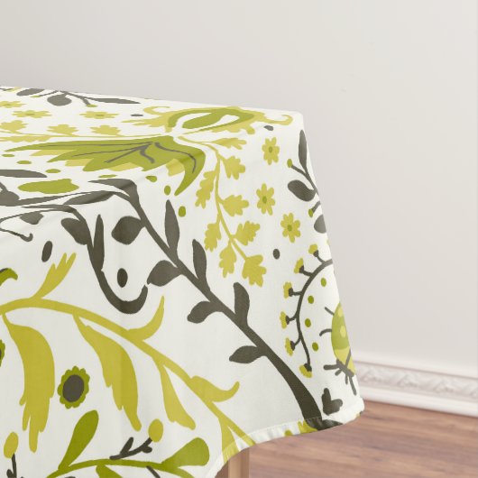 Florence-tegel in groen tafelkleed (Voorbeeld)