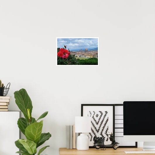 Florence, Toscane, Italië Poster (Thuiskantoor)