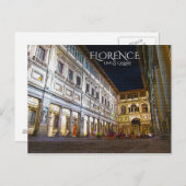 Florence, Uffizi Gallery Briefkaart (Voorkant / Achterkant)