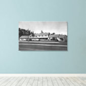 Florence, Uitzicht Oregon van Hotel Regan Foto Canvas Afdruk (Insitu (Houten vloer))