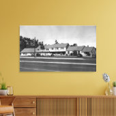 Florence, Uitzicht Oregon van Hotel Regan Foto Canvas Afdruk (Insitu (Woonkamer))