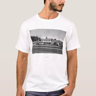 Florence, Uitzicht Oregon van Hotel Regan Foto T-shirt