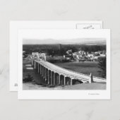 Florence, Uitzicht van Oregon en brug van Siuslaw Briefkaart (Voorkant / Achterkant)