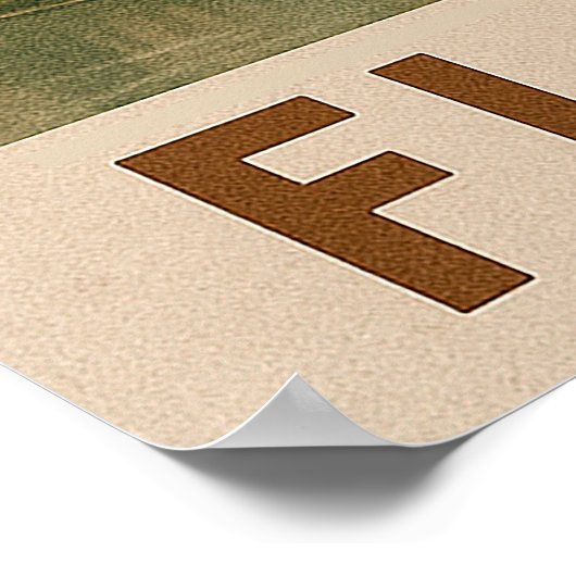 Florence Vintage Travel Poster (Hoek)