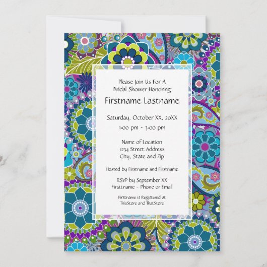 Florence Vrijgezellenfeest of Engagement Party Kaart (Voorkant)