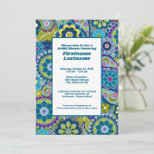 Florence Vrijgezellenfeest of Engagement Party Kaart (Staand voorkant)