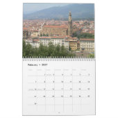 FLORENCE Wandkalender Kalender (Feb 2027)