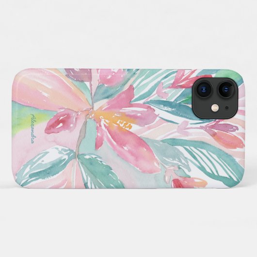 Florence Waterverf Art Aangepast telefoongeval Case-Mate iPhone Case (Achterkant (horizontaal))