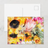 Florence Waterverf Briefkaart 3 (Voorkant / Achterkant)