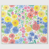 Florence-waterverf Cadeaupapier (Vlak)