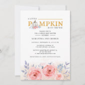 Florence Waterverf Couples Baby shower Botanisch Kaart (Voorkant)