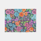 Florence-waterverf Fleece Deken (Voorkant (Horizontaal))