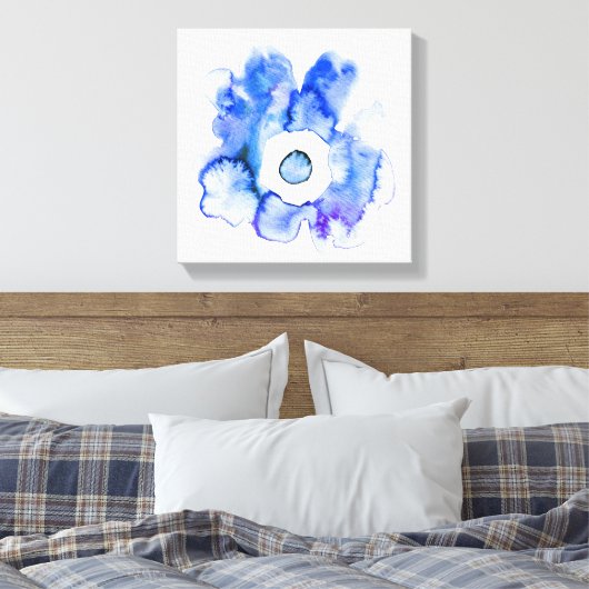 Florence waterverf hand getrokken abstract kunstca canvas afdruk (Insitu (Slaapkamer))