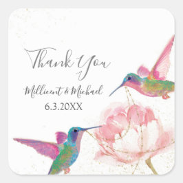 Florence Waterverf Hummingbird Favors Sticker