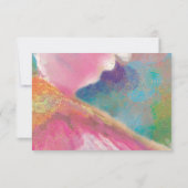 Florence Waterverf Hummingvogels Colorful Gold RSV RSVP Kaartje (Achterkant)