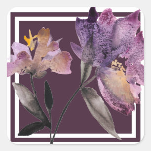 Florence Waterverf III Vierkante Sticker
