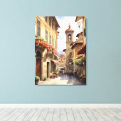 Florence waterverf kunst canvas afdruk (Insitu (Houten vloer))