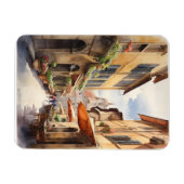 Florence waterverf kunst magneet (Horizontaal)