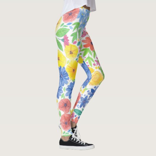 Florence-waterverf Leggings (Rechts)
