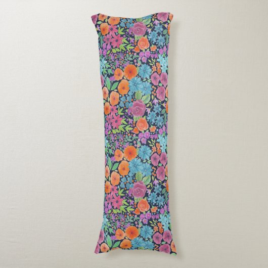 Florence-waterverf Lichaamskussen (Voorkant Verticaal)