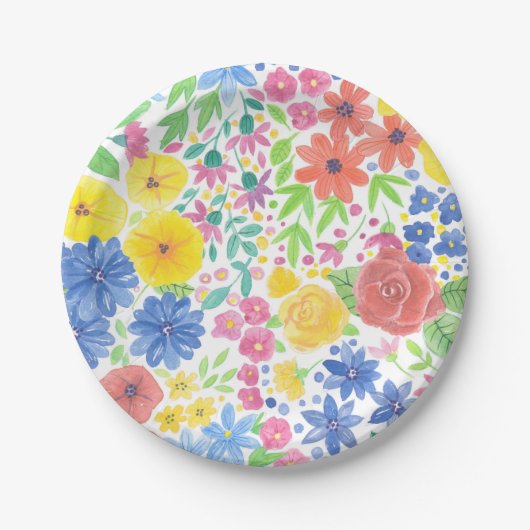 Florence-waterverf Papieren Bordje (Voorkant)