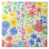 Florence-waterverf Tegeltje (Voorkant)