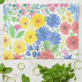 Florence-waterverf Theedoek (Gevouwen)