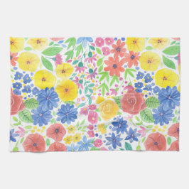 Florence-waterverf Theedoek