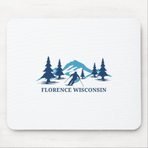 Florence Wisconsin Skigebied Skiën Skiloper Muismat