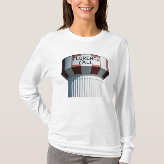 Florence Y'all Water Tower Dames T T-shirt (Voorkant)