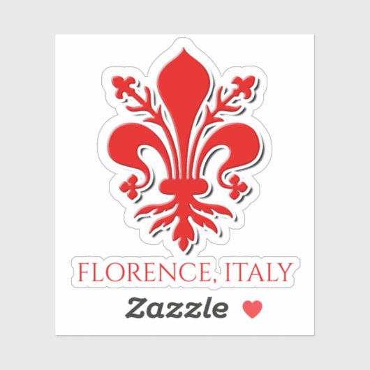 Florence's Fleur-de-Lys Sticker (Vel)