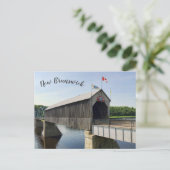 Florenceville Bridge New Brunswick Canada Briefkaart (Staand voorkant)