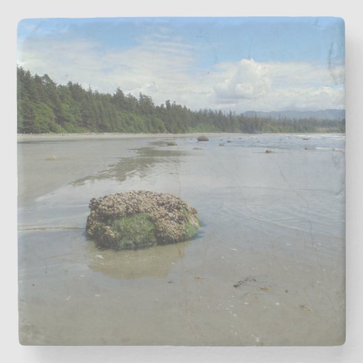 Florencia Bay Beach 1 Stenen Onderzetter (Voorkant)