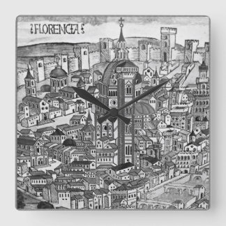Florencia Bianco e Nero 1493 Vierkante Klok