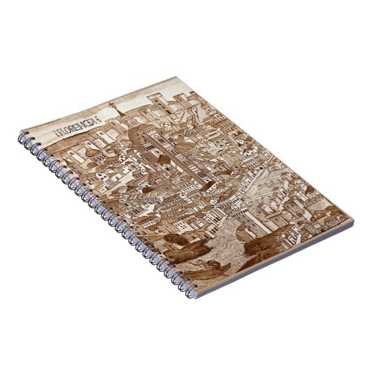 Florencia Sepia 1493 Notitieboek (Rechterzijde)