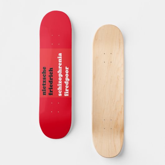 FLOREND PERSOONLIJK SKATEBOARD (Voorkant)