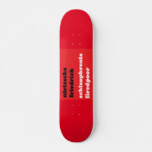 FLOREND PERSOONLIJK SKATEBOARD (Voorkant)