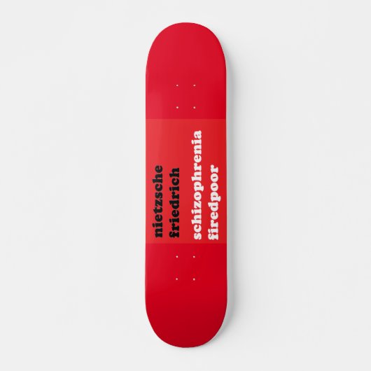 FLOREND PERSOONLIJK SKATEBOARD (Voorkant)