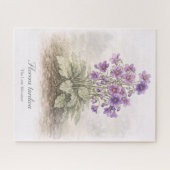 Florens tardiva De Late Bloeier Botanisch Legpuzzel (Horizontaal)
